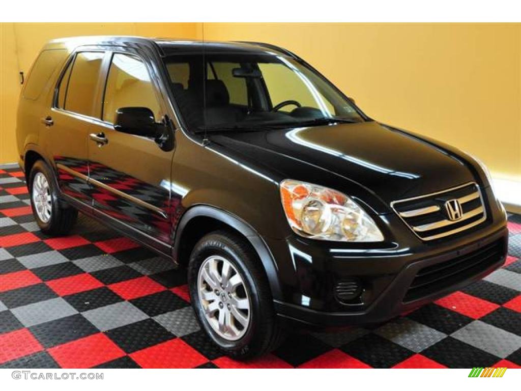 2005 CR-V Special Edition 4WD - Nighthawk Black Pearl / Black photo #1