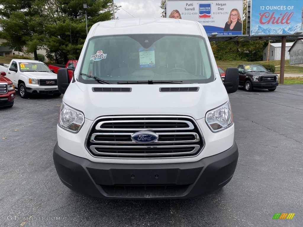 2019 Transit Passenger Wagon XLT 350 MR Long - Oxford White / Pewter photo #3