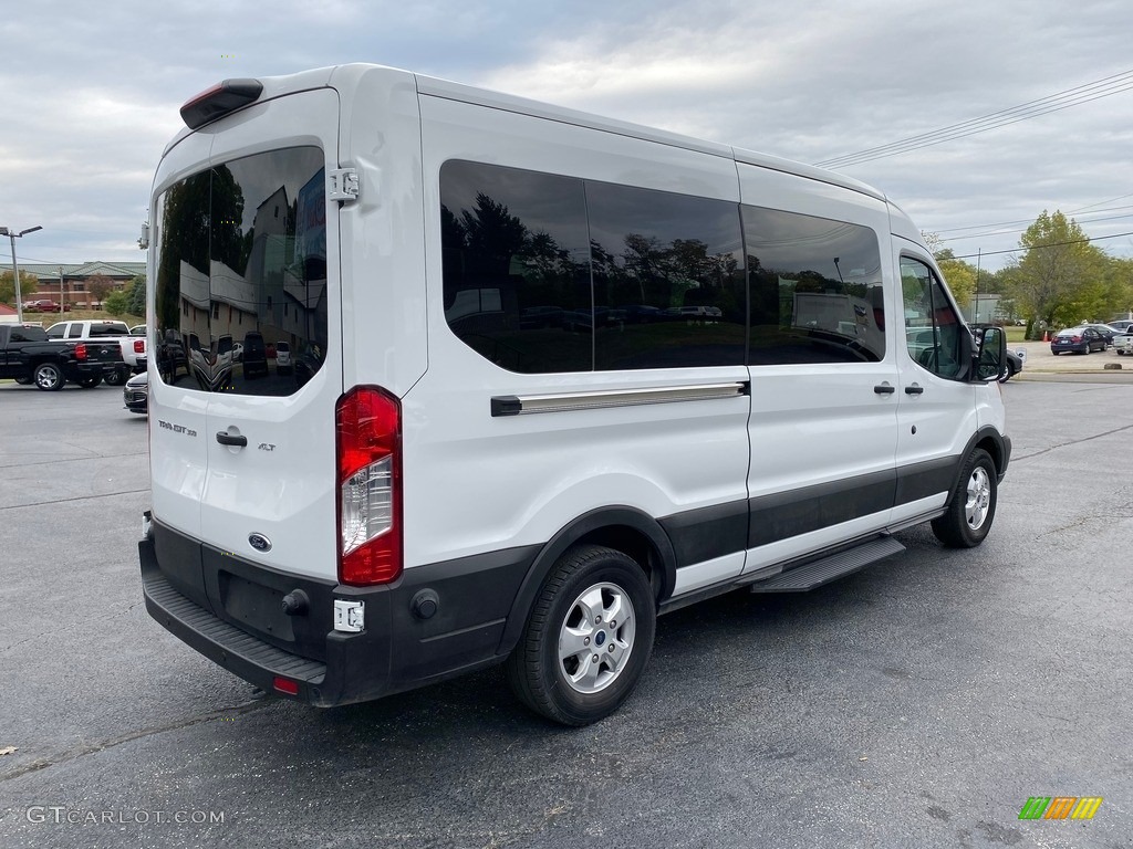 2019 Transit Passenger Wagon XLT 350 MR Long - Oxford White / Pewter photo #6