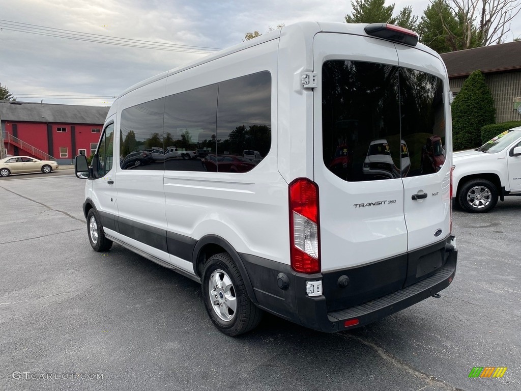 2019 Transit Passenger Wagon XLT 350 MR Long - Oxford White / Pewter photo #8
