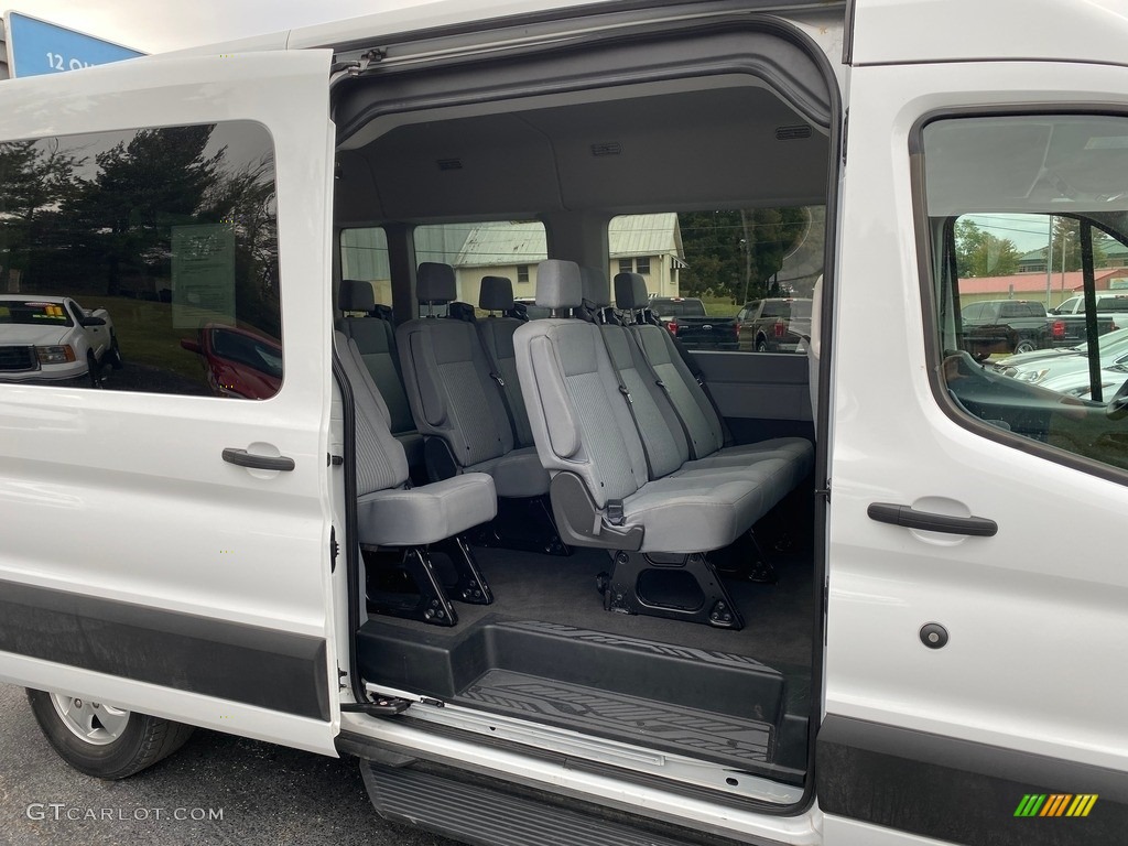 Pewter Interior 2019 Ford Transit Passenger Wagon XLT 350 MR Long Photo #135651577