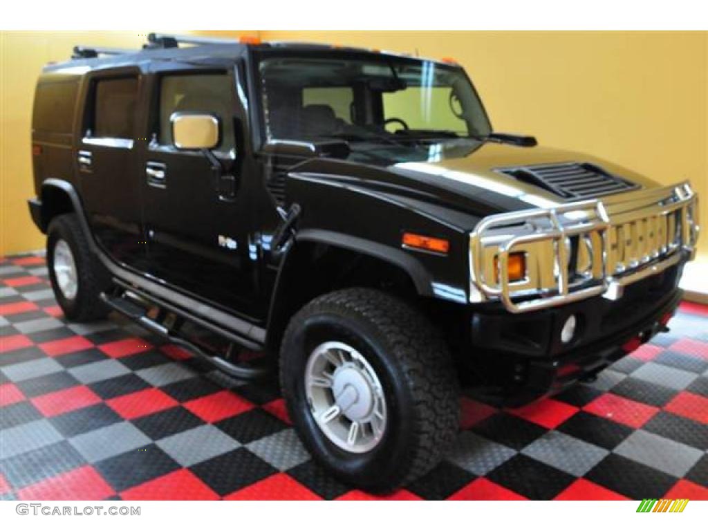 Black Hummer H2