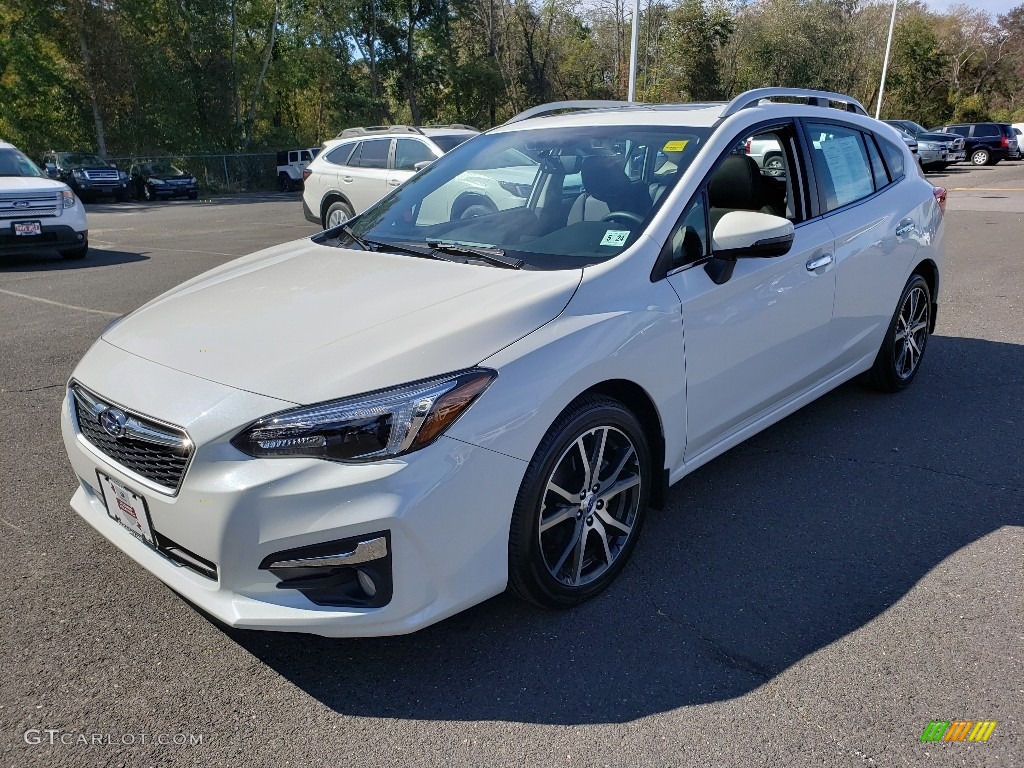 Crystal White Pearl 2019 Subaru Impreza 2.0i Limited 5-Door Exterior Photo #135653545