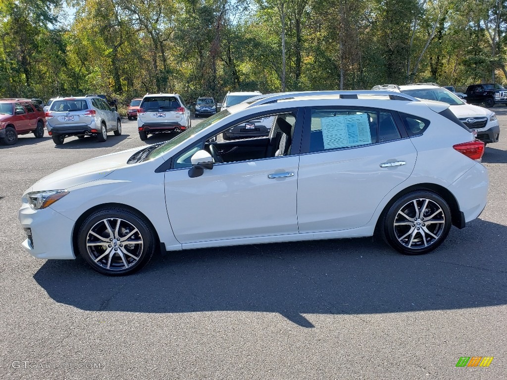 2019 Impreza 2.0i Limited 5-Door - Crystal White Pearl / Black photo #11