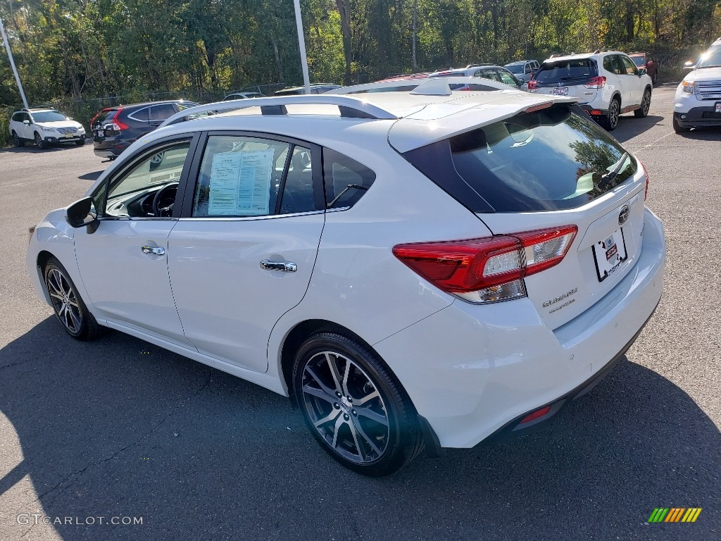 2019 Impreza 2.0i Limited 5-Door - Crystal White Pearl / Black photo #12