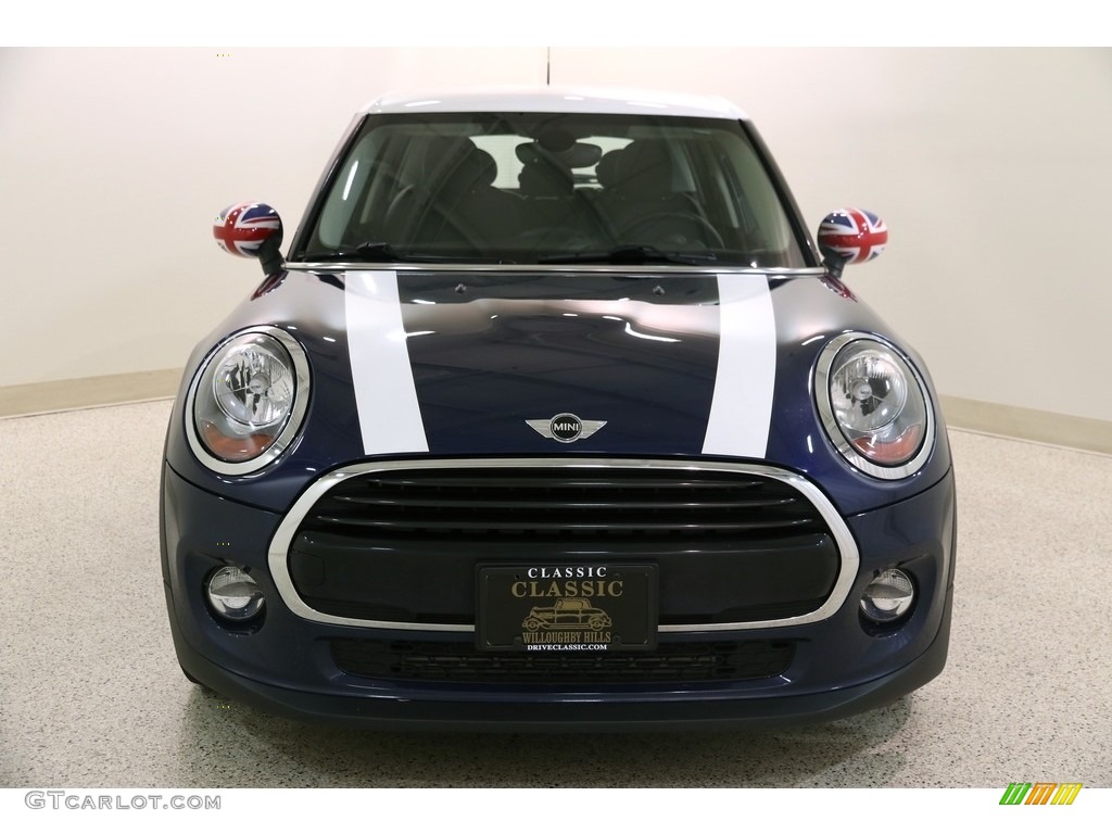 2017 Hardtop Cooper 4 Door - Deep Blue Metallic / Carbon Black photo #2