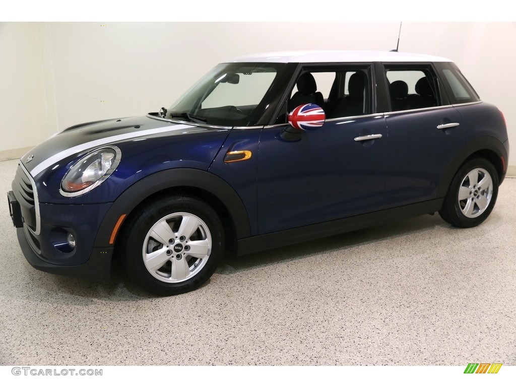 2017 Hardtop Cooper 4 Door - Deep Blue Metallic / Carbon Black photo #3