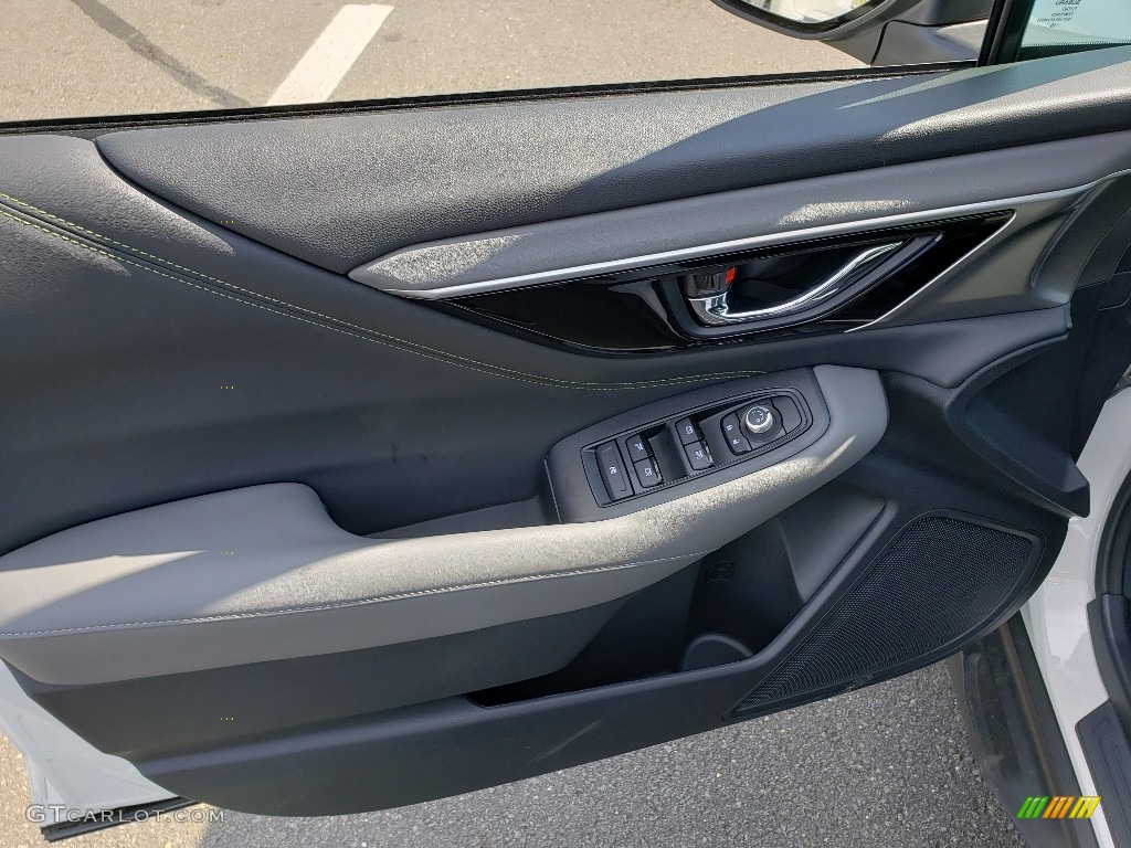 2020 Subaru Outback Onyx Edition XT Gray StarTex Door Panel Photo #135653882
