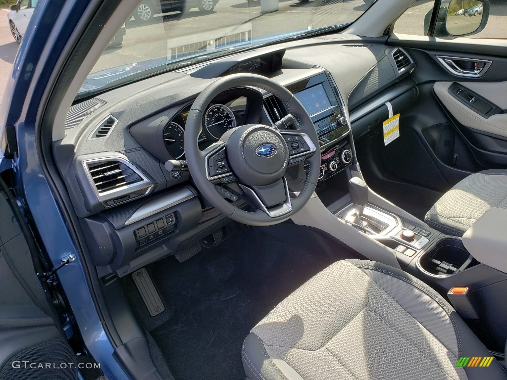 Gray Interior 2020 Subaru Forester 2.5i Premium Photo #135654220