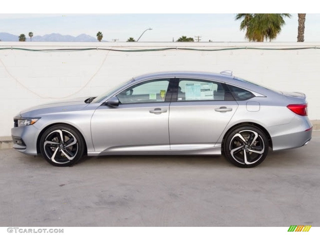 2020 Accord Sport Sedan - Lunar Silver Metallic / Black photo #9