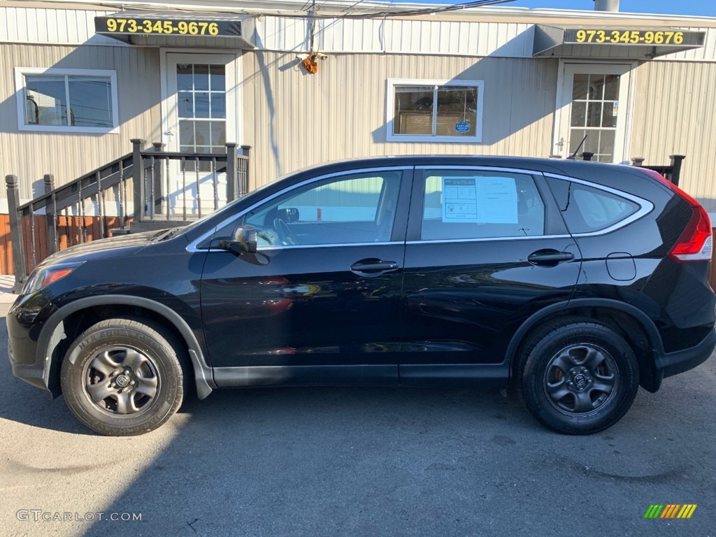 2014 CR-V LX AWD - Crystal Black Pearl / Black photo #7