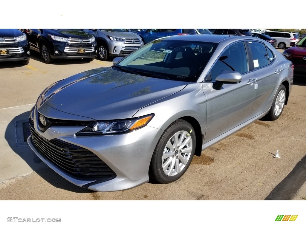 2020 Camry LE - Celestial Silver Metallic / Black photo #1