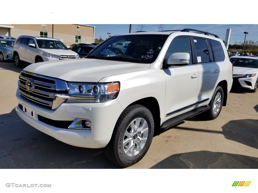 Blizzard White Pearl 2020 Toyota Land Cruiser 4WD Exterior Photo #135658521