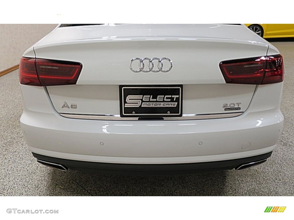 2016 A6 2.0 TFSI Premium Plus quattro - Ibis White / Black photo #5