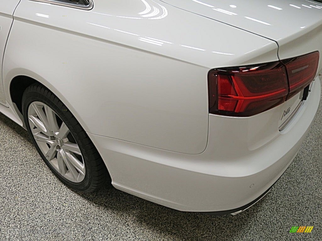 2016 A6 2.0 TFSI Premium Plus quattro - Ibis White / Black photo #7