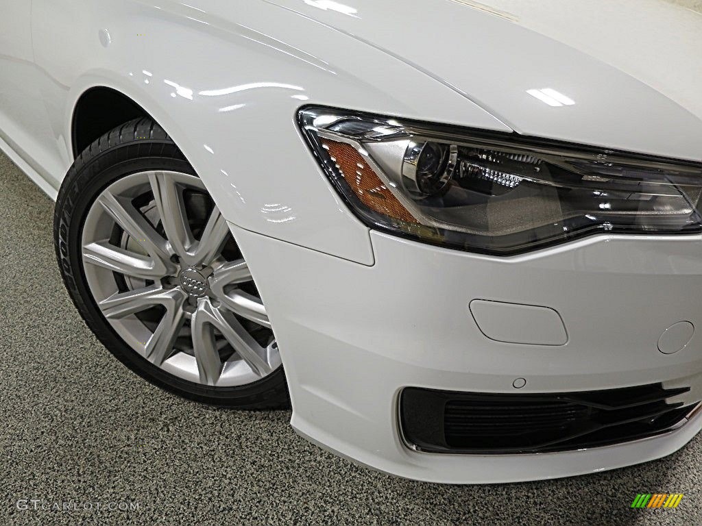2016 A6 2.0 TFSI Premium Plus quattro - Ibis White / Black photo #8