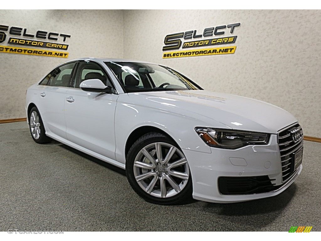 2016 A6 2.0 TFSI Premium Plus quattro - Ibis White / Black photo #10