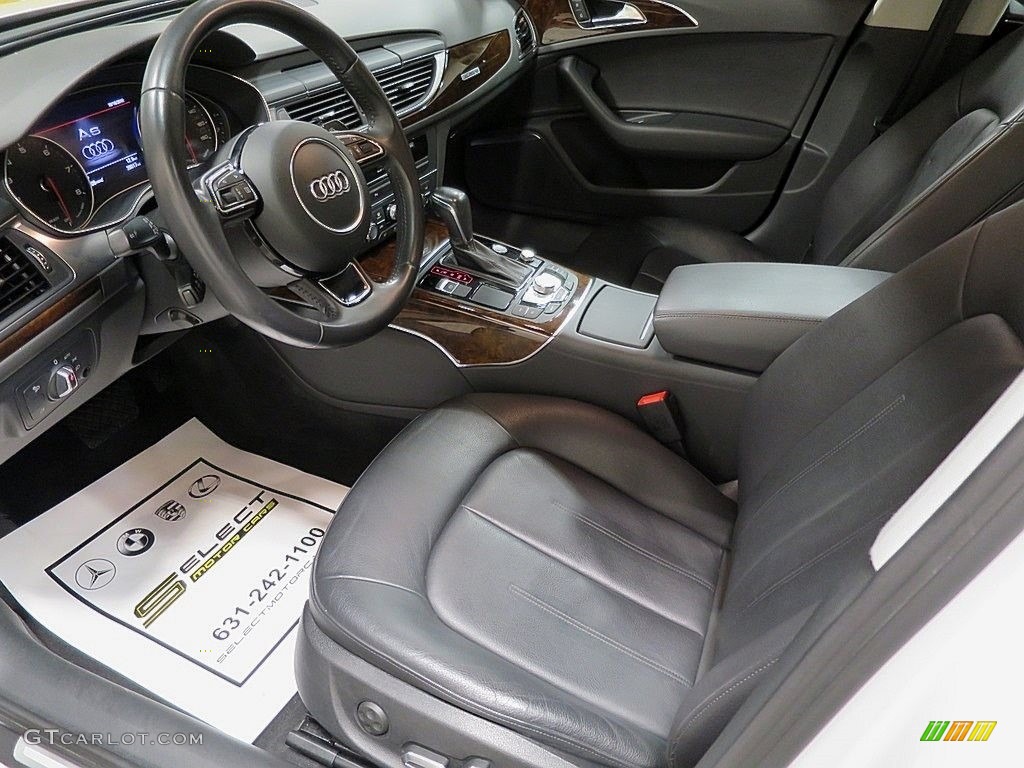 2016 A6 2.0 TFSI Premium Plus quattro - Ibis White / Black photo #15