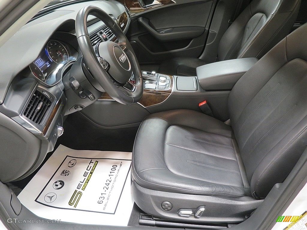 2016 A6 2.0 TFSI Premium Plus quattro - Ibis White / Black photo #16