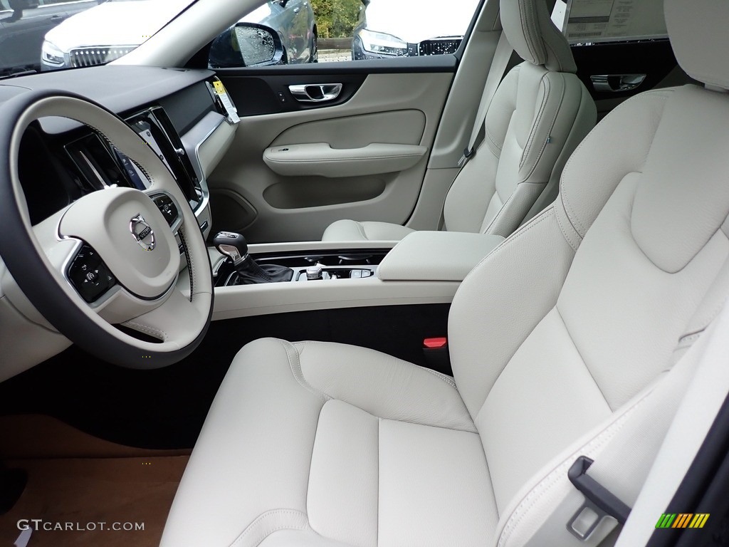 Blonde Interior 2020 Volvo V60 Cross Country T5 AWD Photo #135659202
