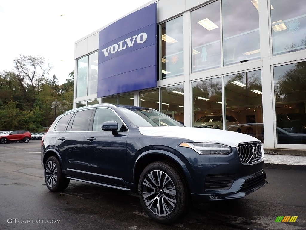 Denim Blue Metallic 2020 Volvo XC90 T5 AWD Momentum Exterior Photo #135659853