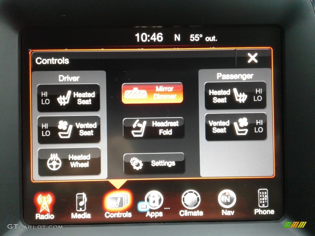 2015 Durango Citadel AWD - Bright White / Black/Tan photo #26