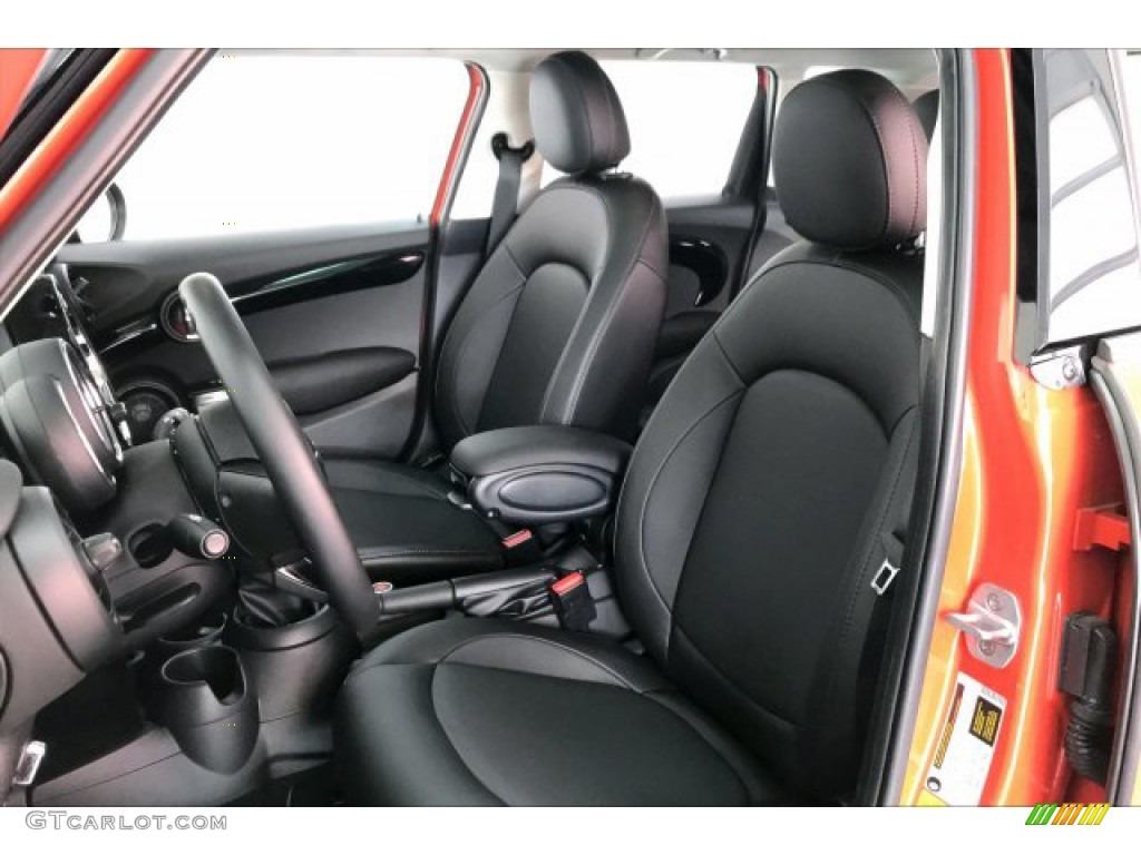 Carbon Black Interior 2019 Mini Hardtop Cooper 4 Door Photo #135661131