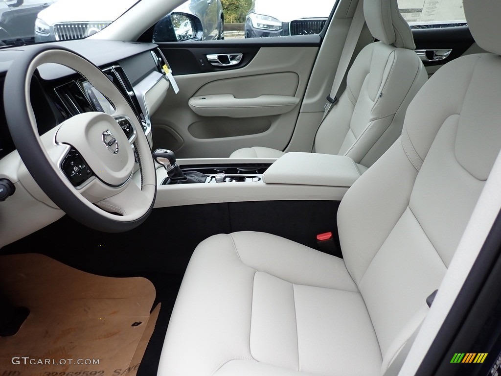 Blond Interior 2020 Volvo S60 T6 AWD Momentum Photo #135661218