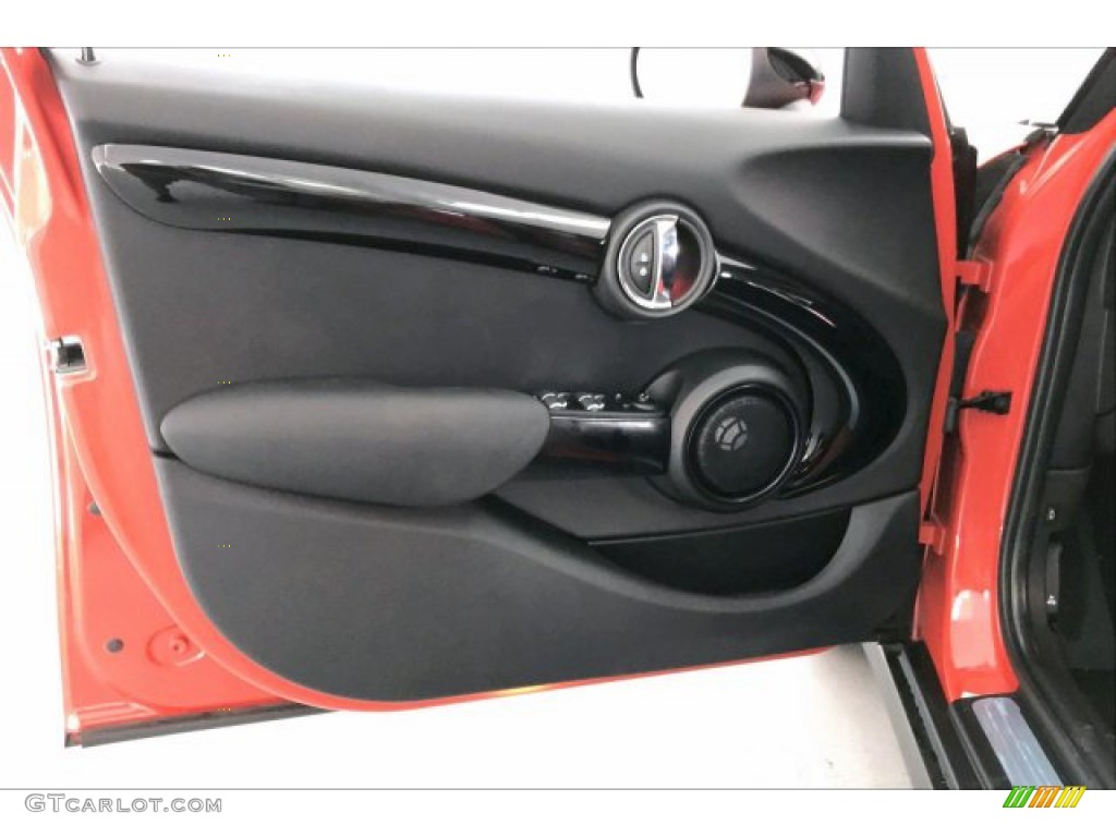 2019 Mini Hardtop Cooper 4 Door Carbon Black Door Panel Photo #135661278
