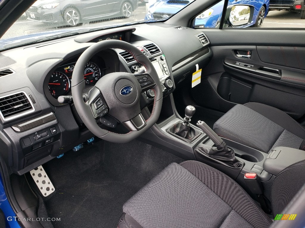 Carbon Black Interior 2020 Subaru WRX Standard WRX Model Photo #135661857