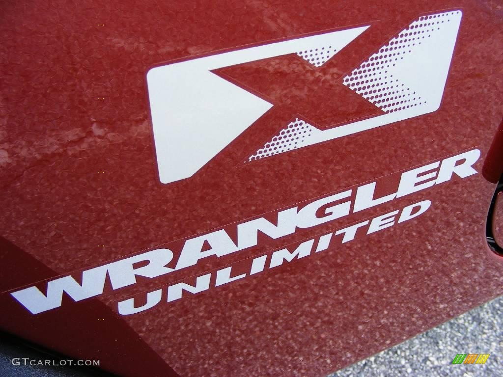 2009 Wrangler Unlimited X 4x4 - Red Rock Crystal Pearl / Dark Slate Gray/Medium Slate Gray photo #11