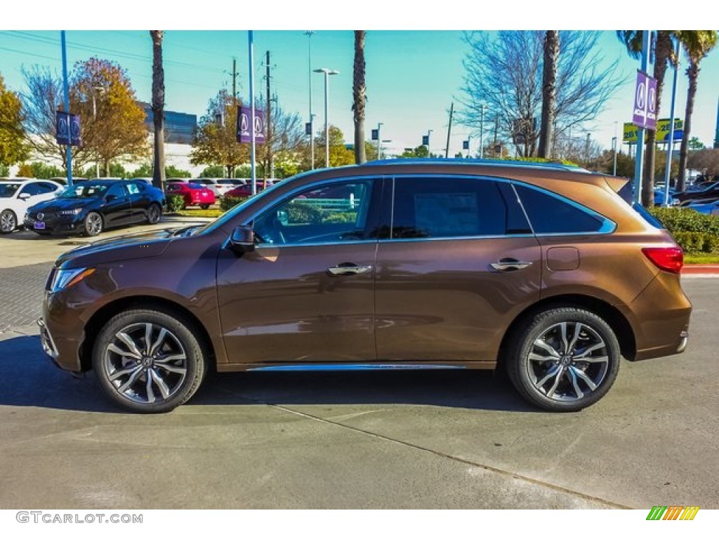 2019 MDX Advance SH-AWD - Canyon Bronze Metallic / Espresso photo #4