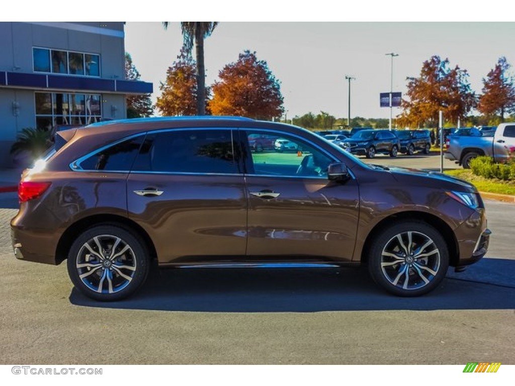 2019 MDX Advance SH-AWD - Canyon Bronze Metallic / Espresso photo #8