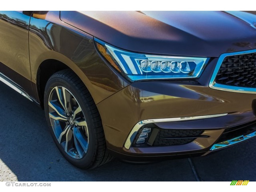 2019 MDX Advance SH-AWD - Canyon Bronze Metallic / Espresso photo #10