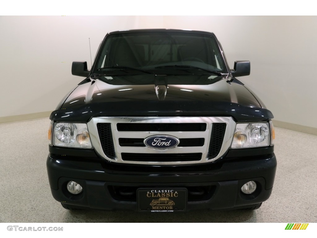 2011 Ranger XLT SuperCab 4x4 - Black / Medium Dark Flint photo #2