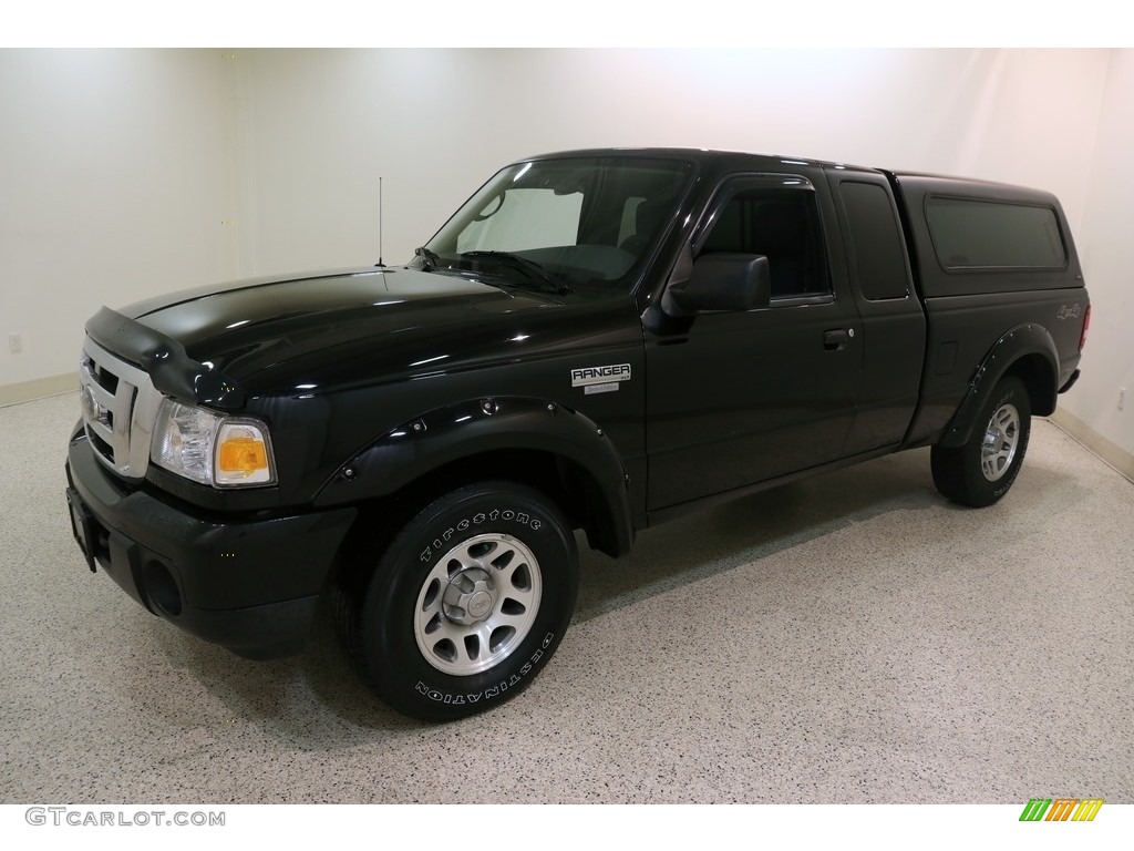 2011 Ranger XLT SuperCab 4x4 - Black / Medium Dark Flint photo #3
