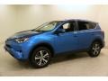 2018 Electric Storm Blue Toyota RAV4 XLE AWD  photo #3