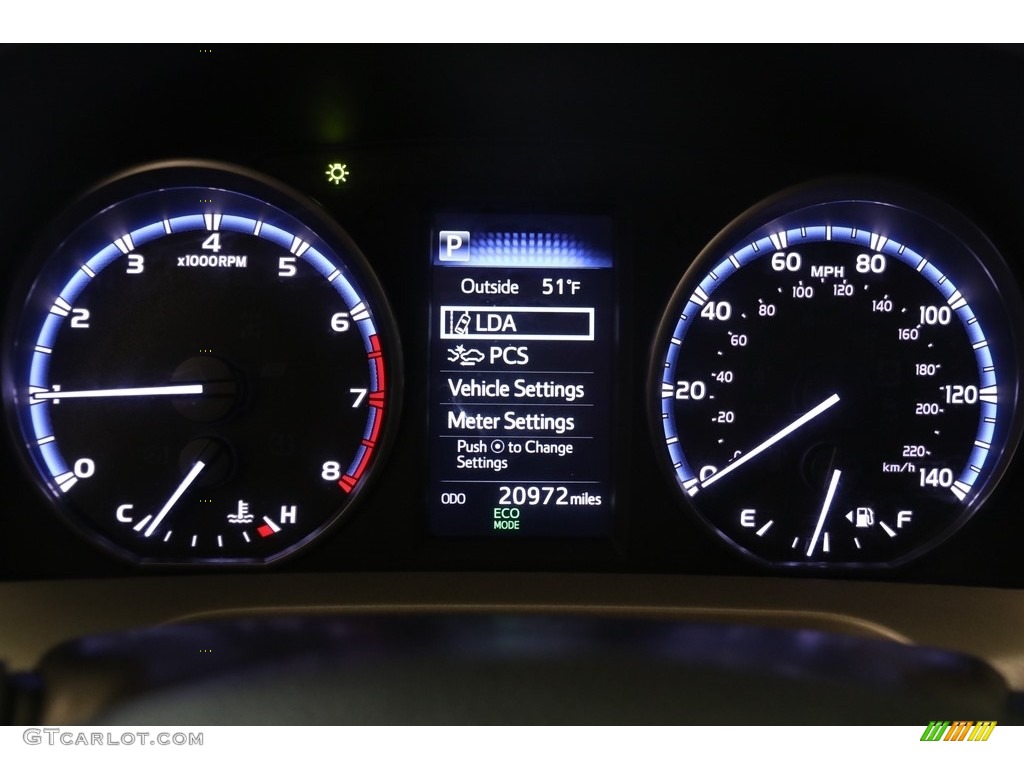 2018 RAV4 XLE AWD - Electric Storm Blue / Black photo #8