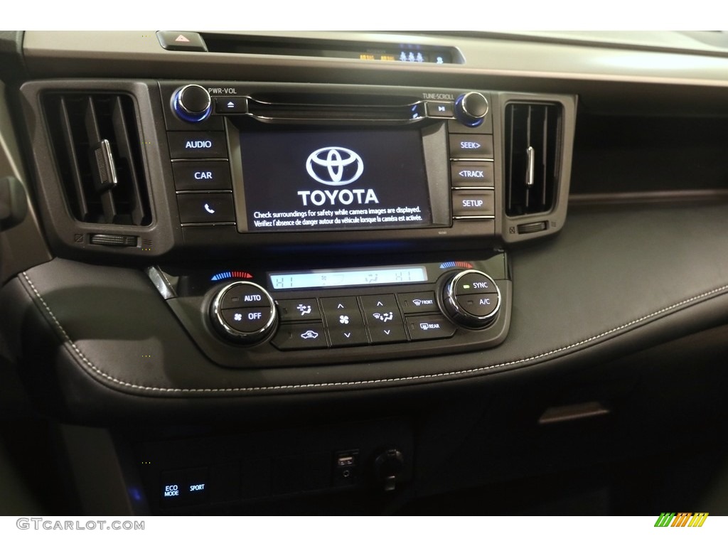 2018 RAV4 XLE AWD - Electric Storm Blue / Black photo #9