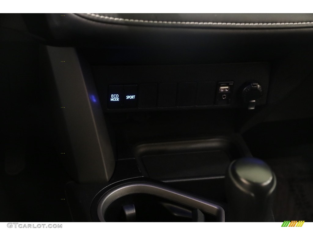 2018 RAV4 XLE AWD - Electric Storm Blue / Black photo #12