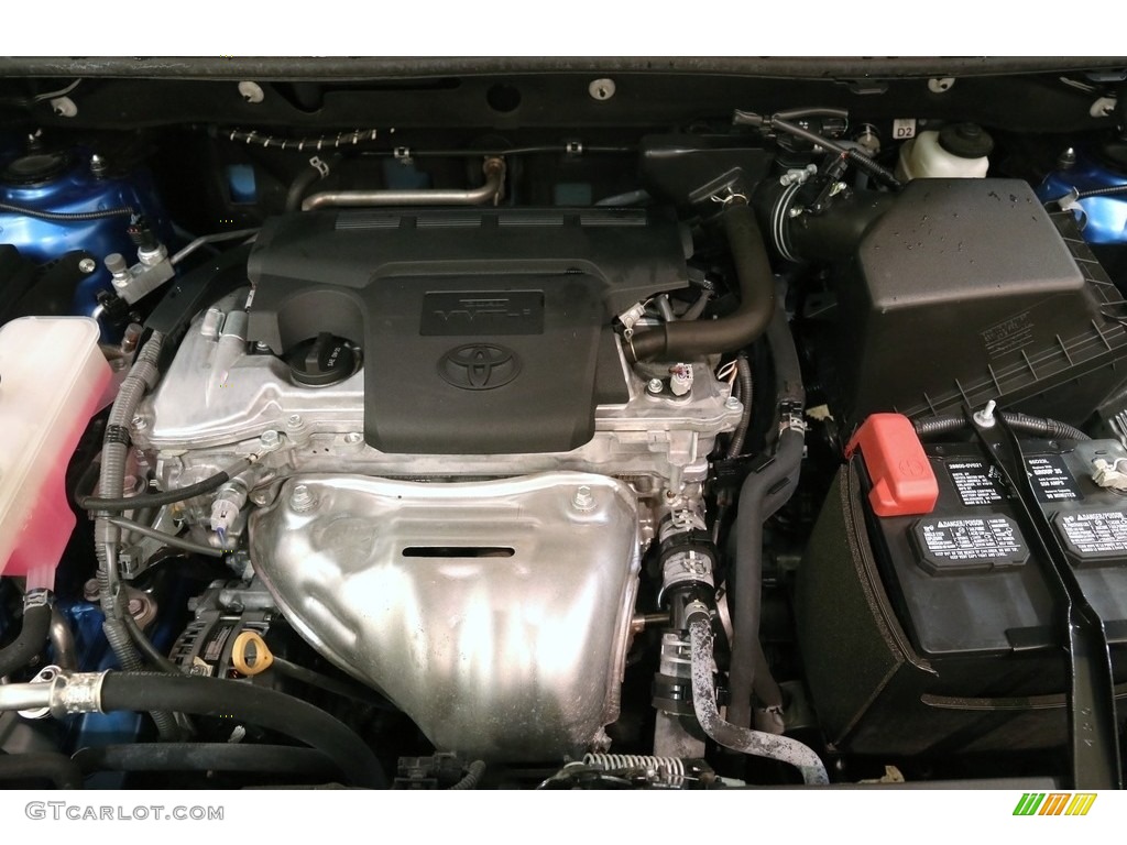 2018 RAV4 XLE AWD - Electric Storm Blue / Black photo #18