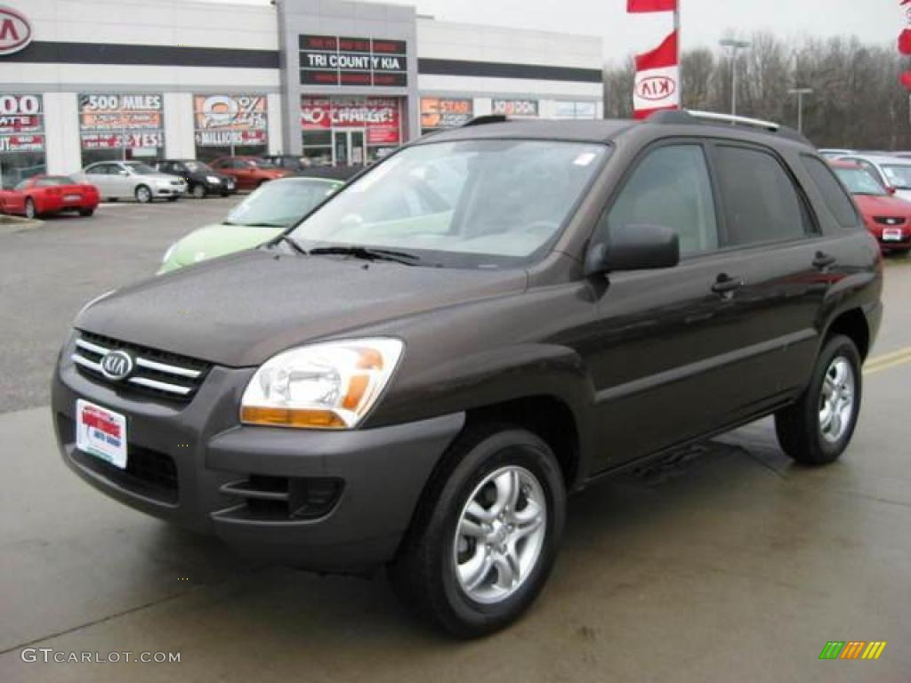 Smokey Brown Metallic Kia Sportage