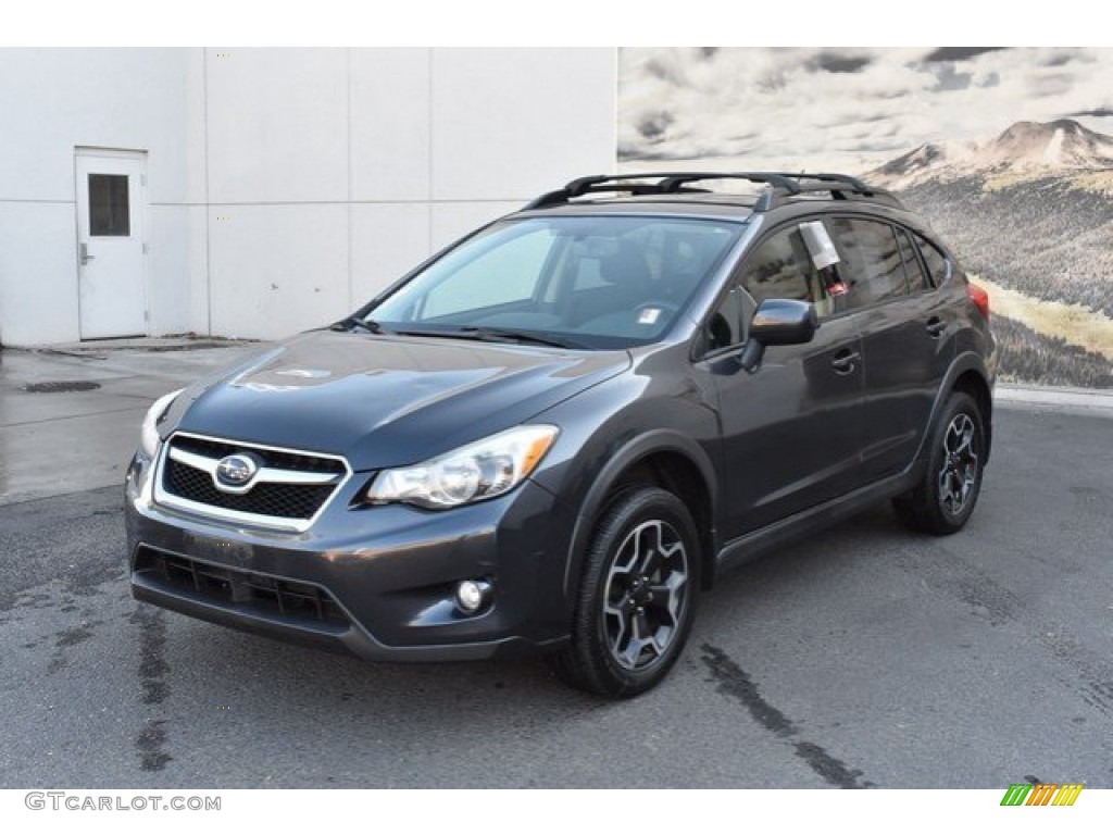 2013 XV Crosstrek 2.0 Premium - Dark Gray Metallic / Black photo #2