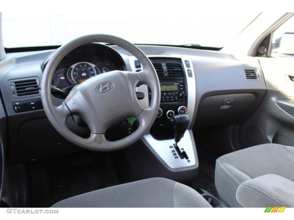 2007 Tucson SE - Nautical Blue Metallic / Gray photo #18