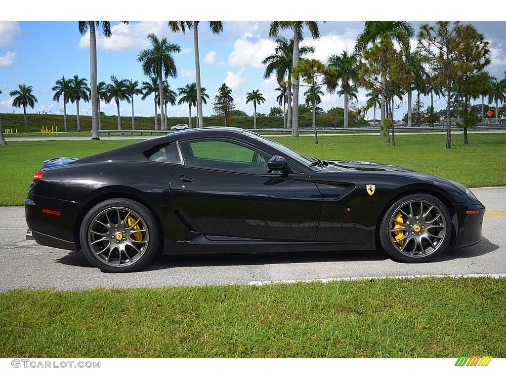 Black 2008 Ferrari 599 GTB Fiorano F1 Exterior Photo #135671523