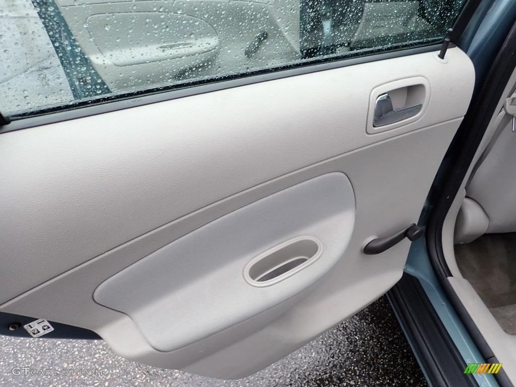 2009 Cobalt LS Sedan - Silver Moss Metallic / Gray photo #22