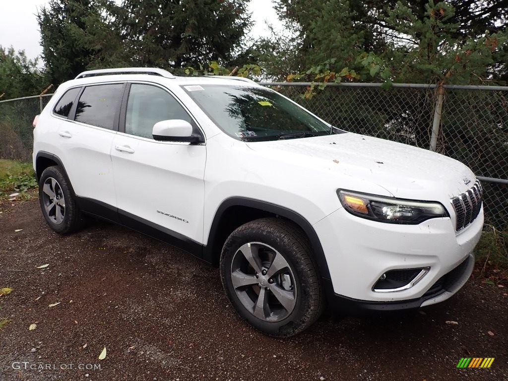 Bright White 2020 Jeep Cherokee Limited 4x4 Exterior Photo #135672543