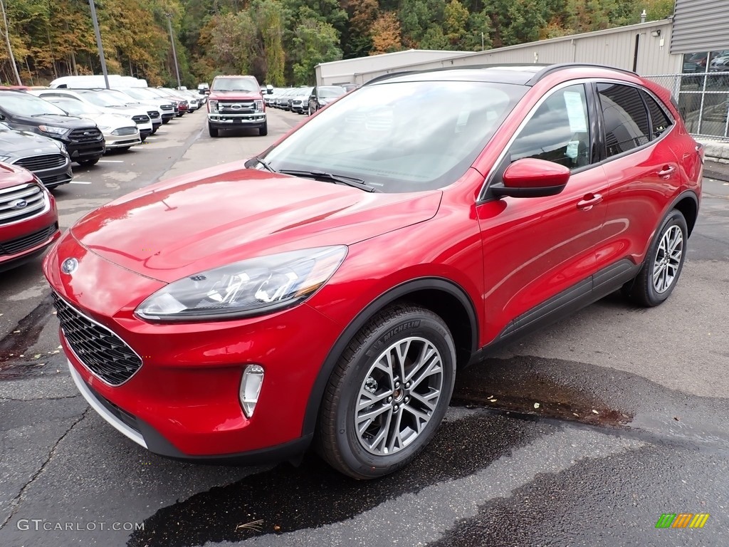 Rapid Red Metallic 2020 Ford Escape SEL 4WD Exterior Photo #135673401