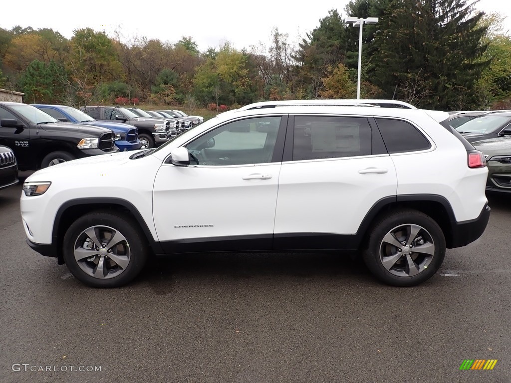 Bright White 2020 Jeep Cherokee Limited 4x4 Exterior Photo #135673462