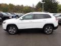 2020 Bright White Jeep Cherokee Limited 4x4  photo #2